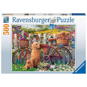 Ravensburger RB15036-6 Cute Dogs in the Garden 500pc Jigsaw Puzzle