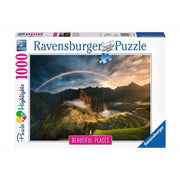 Ravensburger Rainbow over Machu Picchu Peru Puzzle 1000pc