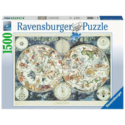 Ravensburger RB16003-7 World Map of Fantastic Beasts 1500pc Jigsaw Puzzle