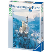 Ravensburger 16219-2 Neuschwanstein Castle in Winter 1500pc Jigsaw Puzzle