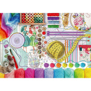 Ravensburger 16440-0 Needlework Station 500pc Large Format Jigsaw Puzzle