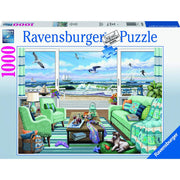 Ravensburger 16817-0 Beachfront Getaway 1000pc Jigsaw Puzzle
