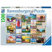 Ravensburger 16820-0 Coastal Collage Puzzle 1500pc