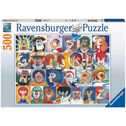 Ravensburger 16830-9 Typefaces 500pc Jigsaw Puzzle