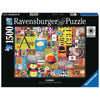 Ravensburger 16951-1 Eames House of Cards 1500pc Jigsaw Puzzle