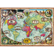 Ravensburger 16995-5 Around the World by Bike 1000pc Jigsaw Puzzle