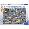 Ravensburger 17080-7 99 Beautiful Places of Europe 3000pc Jigsaw Puzzle