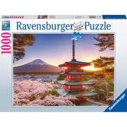 Ravensburger 17090-6 Mount Fuji Cherry Blossom View 1000pc Jigsaw Puzzle