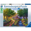Ravensburger 17109-5 Cottage By The River 1500pc Jigsaw Puzzle