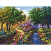 Ravensburger 17109-5 Cottage By The River 1500pc Jigsaw Puzzle