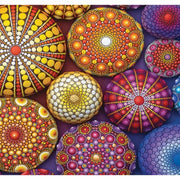 Ravensburger 17134-7 Radiating Rainbow Mandalas 2000pc Jigsaw Puzzle