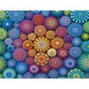 Ravensburger 17134-7 Radiating Rainbow Mandalas 2000pc Jigsaw Puzzle