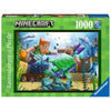 Ravensburger 17187-3 Minecraft Mosaic 1000pc Jigsaw Puzzle
