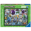 Ravensburger 17188-0 Minecraft Challenge 1000pc Jigsaw Puzzle