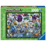 Ravensburger 17188-0 Minecraft Challenge 1000pc Jigsaw Puzzle
