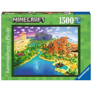 Ravensburger 17189-7 World Of Minecraft 1500pc Jigsaw Puzzle