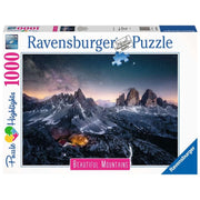 Ravensburger 17318-1 Three Peaks Dolomites 1000pc Jigsaw Puzzle
