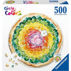 Ravensburger 17347-1 Circle of Colours Pizza 500pc Jigsaw Puzzle
