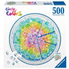Ravensburger 17349-5 Circle of Colours Rainbow Cake 500pc Jigsaw Puzzle
