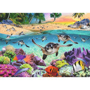 Ravensburger 17456-0 Race Of The Baby Sea Turtles Large Format 500pc Jigsaw Puzzle