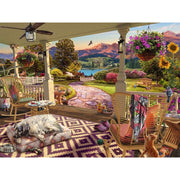 Ravensburger 17457-7 Cozy Front Porch Large Format 750pc Jigsaw Puzzle