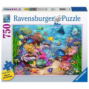 Ravensburger 17458-4 Tropical Reef Life Large Format 750pc Jigsaw Puzzle