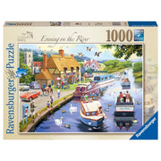 Ravensburger 17488-1 Leisure Days No7 Evening On River 1000pc Jigsaw Puzzle