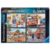 Ravensburger 17490-4 Trevor Mitchell 4 x 500pc Jigsaw Puzzle