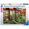 Ravensburger 17497-3 Japanese Garden Teahouse 1000pc Jigsaw Puzzle