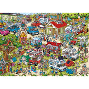 Ravensburger 17578-9 Holiday Park 1 The Campsite 1000pc Jigsaw Puzzle
