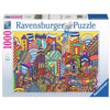 Ravensburger 17591-8 Boston 2189 1000pc Jigsaw Puzzle