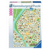 Ravensburger RB17607-6 Map of Seville 1000pc Jigsaw Puzzle