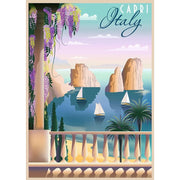 Ravensburger 17615-1 Postcard from Capri 1000pc Jigsaw Puzzle