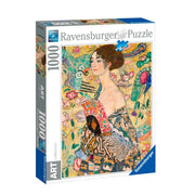 Ravensburger RB17634-2 Klimt Lady with a Fan 1000pc Jigsaw Puzzle