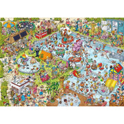 Ravensburger 17636-6 Holiday Resort 3 The Pool 1000pc Jigsaw Puzzle