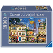 4005556178292 Ravensburger Evening Walk in Paris Puzzle 18000pc