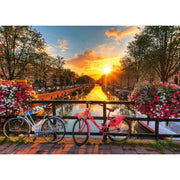 Ravensburger 19606-7 Bicycles in Amsterdam 1000pc Jigsaw Puzzle
