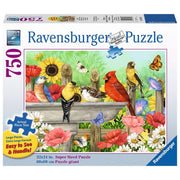 Ravensburger Bathing Birds Puzzle Large Format 750pc