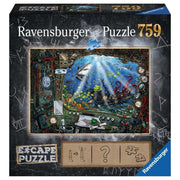 Ravensburger RB19959-4 ESCAPE 4 Submarine 759pc Jigsaw Puzzle
