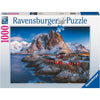 Ravensburger 80523-5 Village On Lofoten Islands 1000pc Jigsaw Puzzle