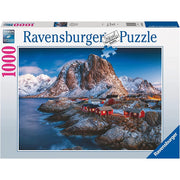 Ravensburger 80523-5 Village On Lofoten Islands 1000pc Jigsaw Puzzle