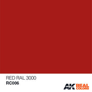 AK Interactive RC006 Real Colors Red Paint Acrylic Lacquer 10mL*