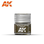 AK Interactive RC086 Real Colors Gelboliv (Initial) RAL 6014 Paint Acrylic Lacquer 10mL