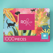 RO and Co Cat Lady 1000pc Jigsaw Puzzle