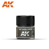 AK Interactive RC286 Real Colors RAF Dark Green Paint Acrylic Lacquer 10mL