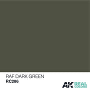 AK Interactive RC286 Real Colors RAF Dark Green Paint Acrylic Lacquer 10mL*