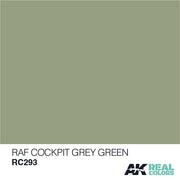 AK Interactive RC293 Real Colors RAF Cockpit Grey-Green Paint Acrylic Lacquer 10mL*
