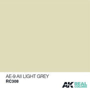 AK Interactive RC308 Real Colors AE-9 / AII Light Grey Paint Acrylic Lacquer 10mL*