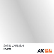 AK Interactive RC501 Real Colors Satin Varnish Paint Acrylic Lacquer 10mL