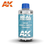 AK Interactive RC702 Real Colors High Compatibility Thinner Acrylic Lacquer 400mL